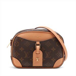 👜 Louis Vuitton Monogram Deauville Mini Brown M45528